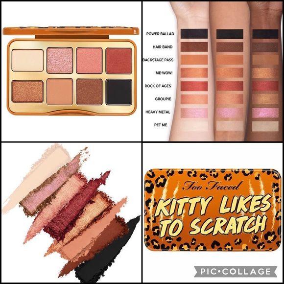 Too Faced Other - Too Faced Kitty Likes To Scratch Eye Shadow Palette - Brand New In Box